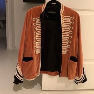 Zara military cavalry blazer